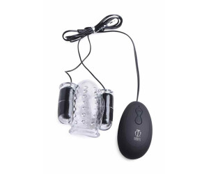Classix Dual Vibrating Head Teaser - Black/smoke main image 0