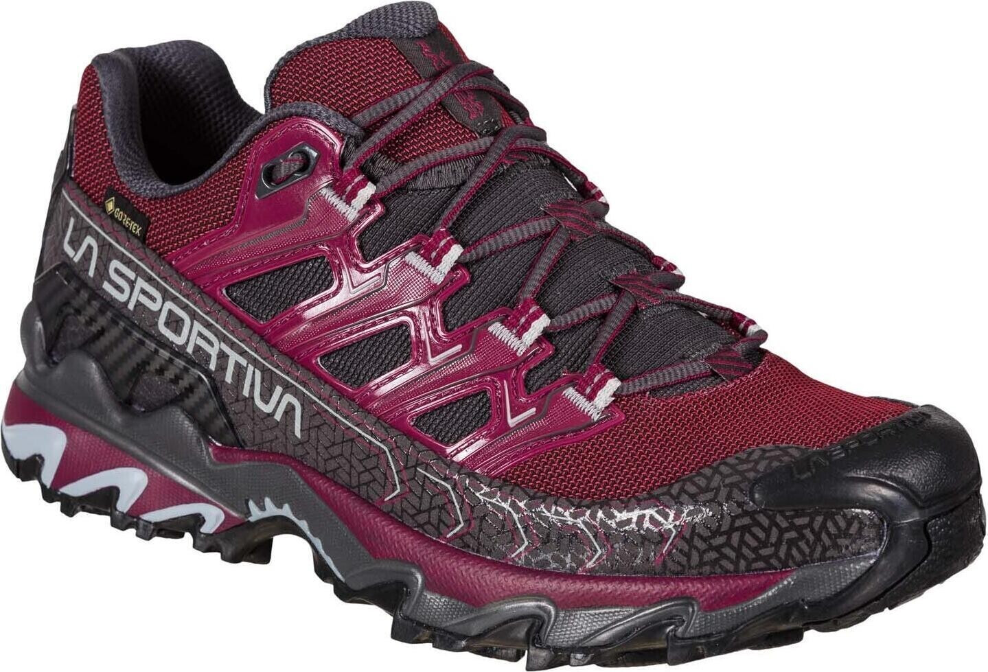 La Sportiva Ultra Raptor II Wide Woman Gtx red plum carbon