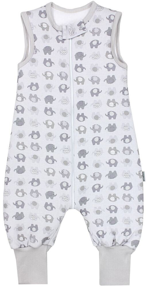 TupTam Baby sleeping bag with feet all year Elephant grey