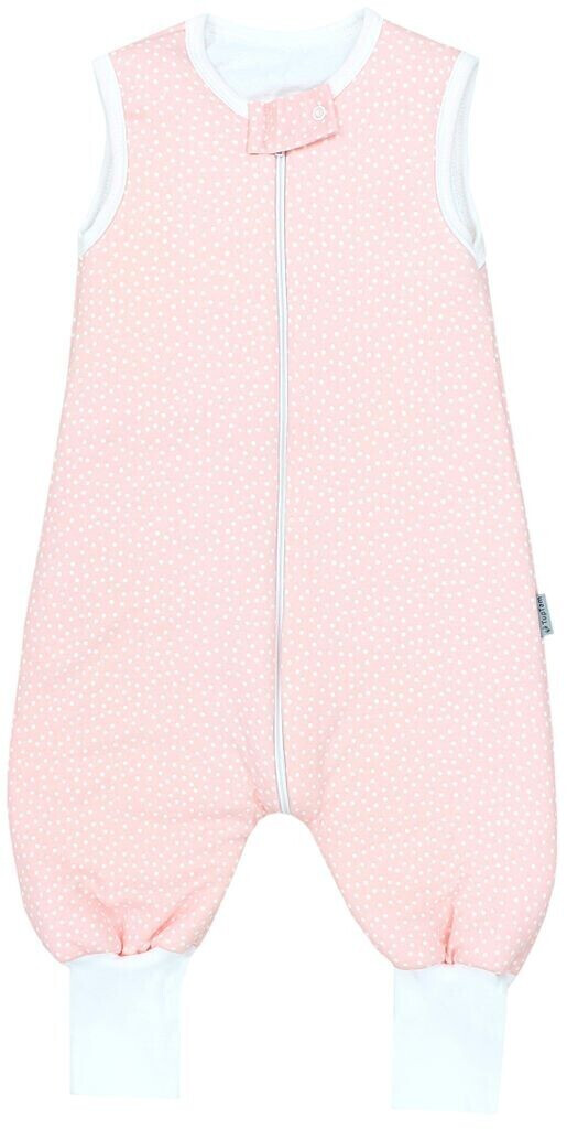 TupTam Baby sleeping bag with feet all year Polka dots pink