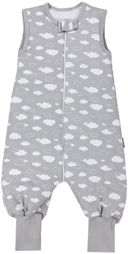 TupTam Baby sleeping bag with feet all year Clouds grey