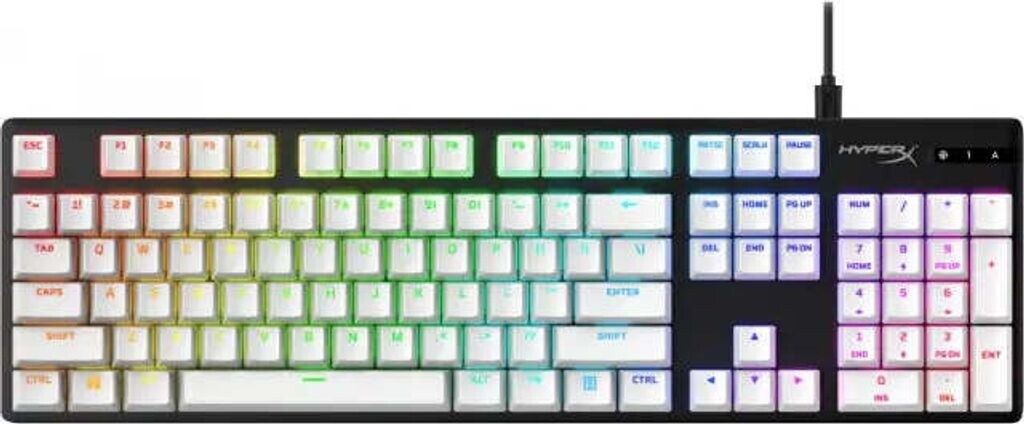 HyperX Full key Set Keycaps - PBT (White)