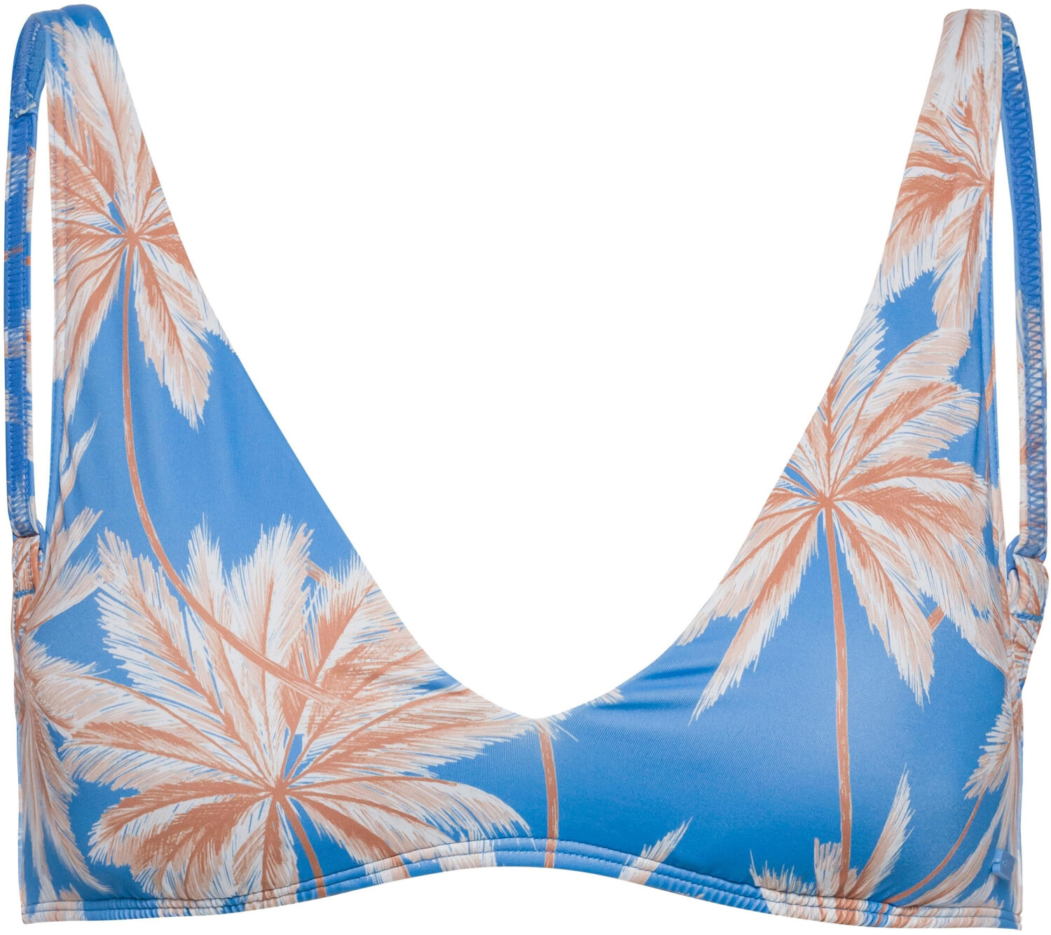 Roxy Love the Coco Bikini Top azure blue palm island (ERJX304734-BJT6)