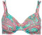 Venice Beach Bikini Oberteil mint print (16119267-8848)