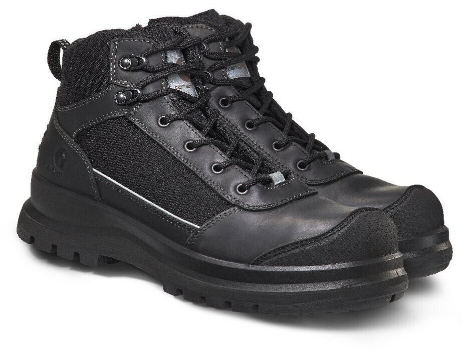 Carhartt Detroit Reflective S3 Zip Safety Boot Black