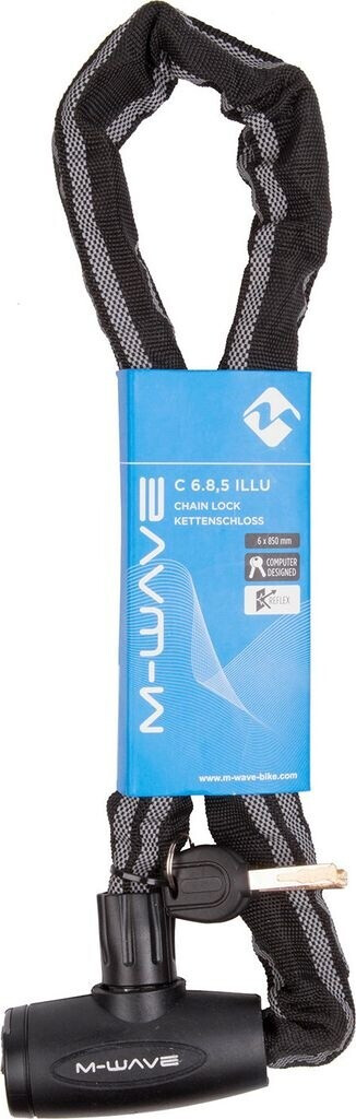 M-Wave C 6.8.5 Illu Chain Lock black 6 x 850 mm