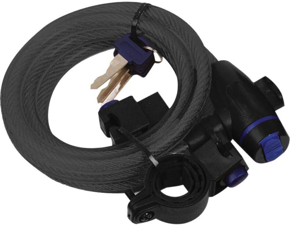 Oxford Rider Equipment Of246 Cable Lock black 12 x 1800 mm