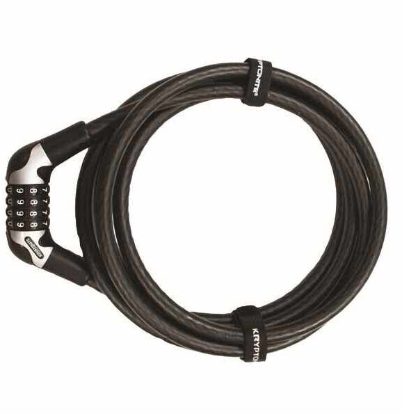 Kryptonite Kryptoflex 1230 Combo Cable black 12 mm x 305 cm