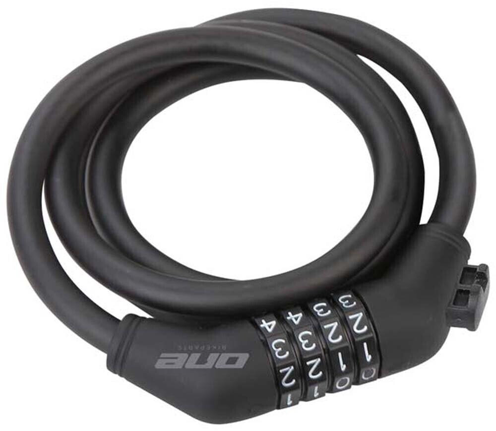 One Numeric Cable Lock black 10 x 1200 mm