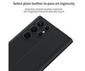 Wigento Für Samsung Galaxy S23 Ultra 5G Magnet Schock Handy Tasche Carbon Schwarz  Hülle Cover Etuis ab 10,95 €