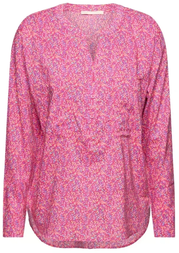 Esprit Florale Bluse mit V-Ausschnitt und Knöpfen (991CC1F320) pink fuchsia  ab 14,99 € | Preisvergleich bei