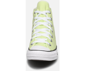 Lime green converse high tops discount