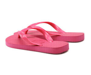 Hot pink new arrivals flip flops