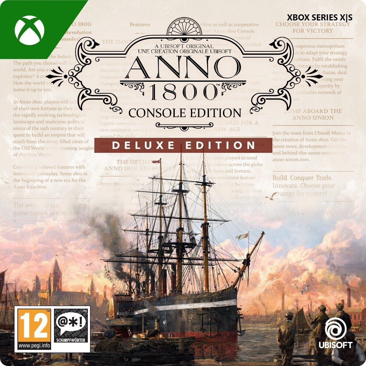 Photos - Game Ubisoft Anno 1800: Console Edition - Deluxe Edition  (Xbox Series X|S)
