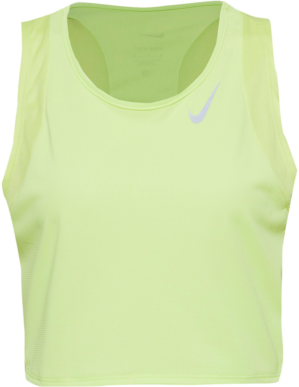 Nike Race Croptop Women DD5921 lt lemon twist reflective silver