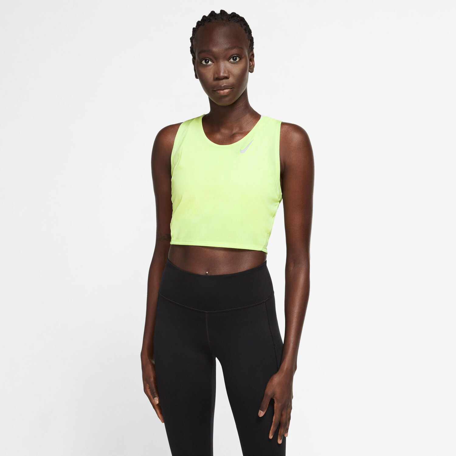 Nike reflective crop top outlet