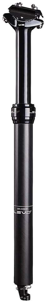 Kind Shock Lev Carbon Internal Cable Telescopic Seatpost black 300-400 mm / 27.2 mm