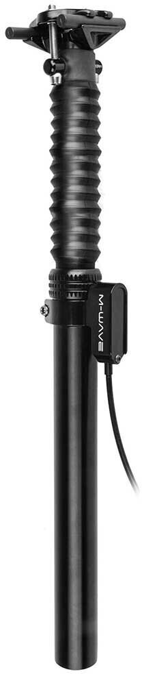 M-Wave Hight Adjustable 110 Mm Dropper Seatpost black 335-445 mm / 27.2 mm