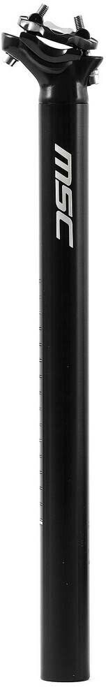 MSC Bikes Setback Seatpost black 400 mm / 30.9 mm