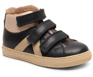 Bisgaard Jungs Sneaker Jens – Aus Weichem Naturleder Mit Lammfellfutter, Klettverschluss, Handgefertigt In Portugal
