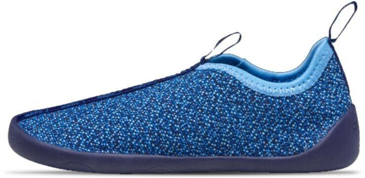 Affenzahn Kid's Hausschuh Vegan Homie blue/bear