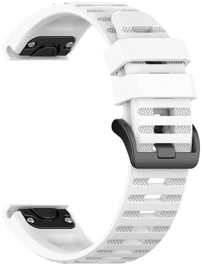 FIXED Silicone Strap Universal 22mm White