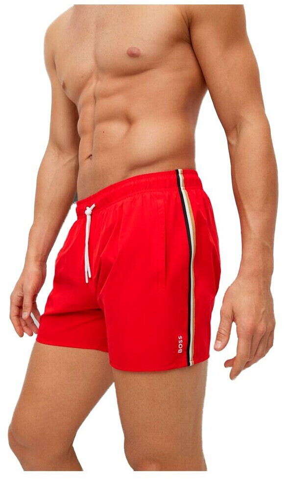 Hugo boss shorts discount red