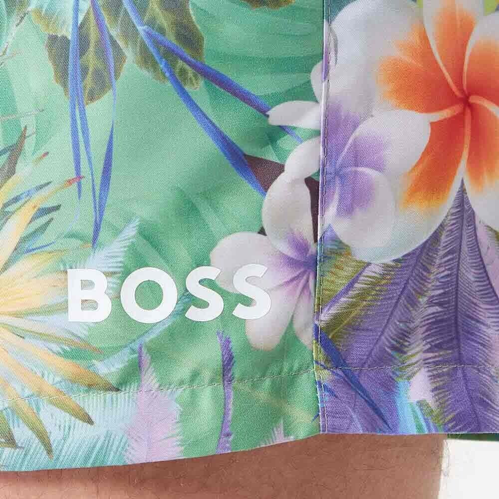 Hugo Boss Piranha Swimming Shorts green purple (50473762538) ab 55,99