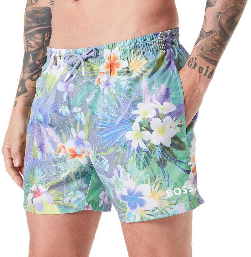 Hugo boss mens best sale swim shorts