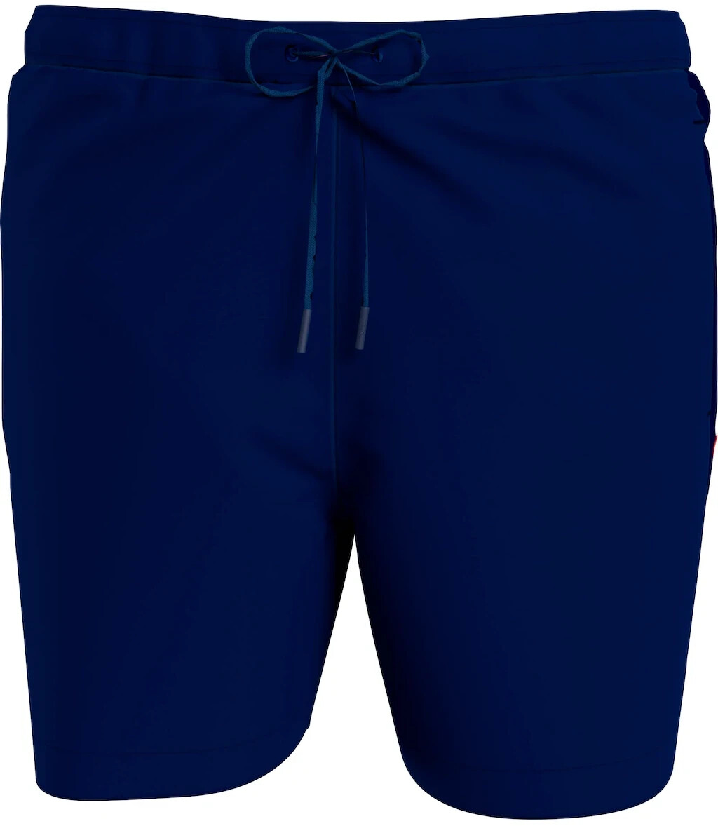 Tommy Hilfiger Flag Mid Length Swim Shorts (UM0UM02730) desert sky