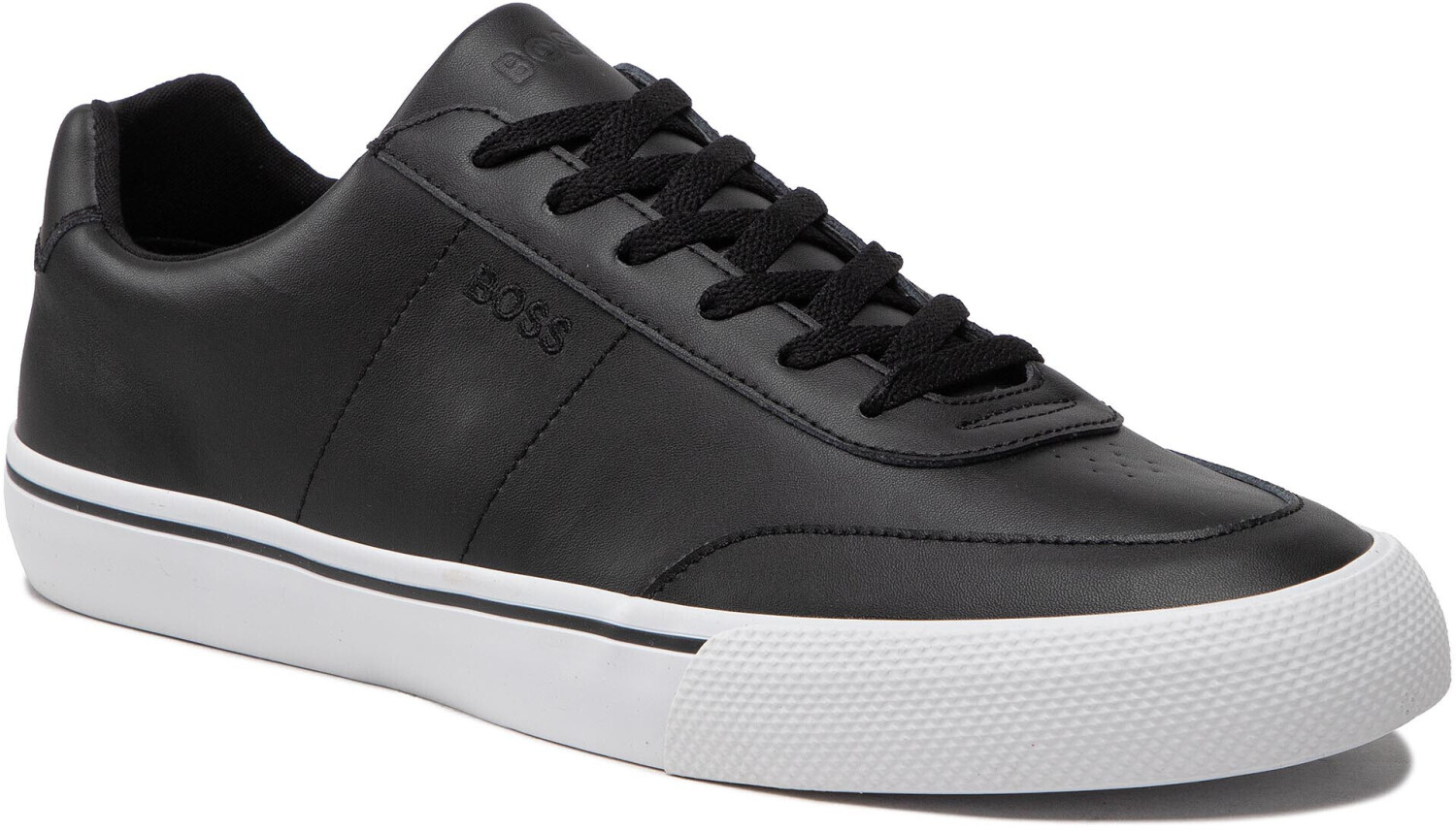 Hugo boss black best sale leather shoes