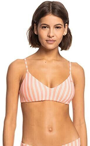 Roxy Into The Sun Athletic Tri Bikini Top (ERJX304973-MFQ8) pink