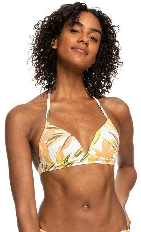 Roxy Pt Beach Classics Molded Tri Bikini Top (ERJX304899-WBB9) white