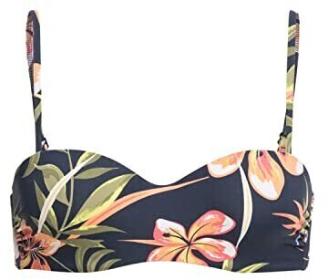 Roxy Into The Sun Mold Bandeau Bikini Top (ERJX305032-BSP6) blue
