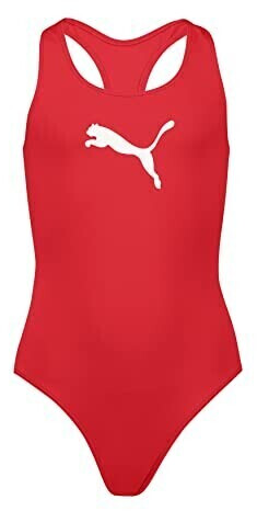 Puma Racerback Swimsuit 5-6 Years Mädchen (701224512-003) red