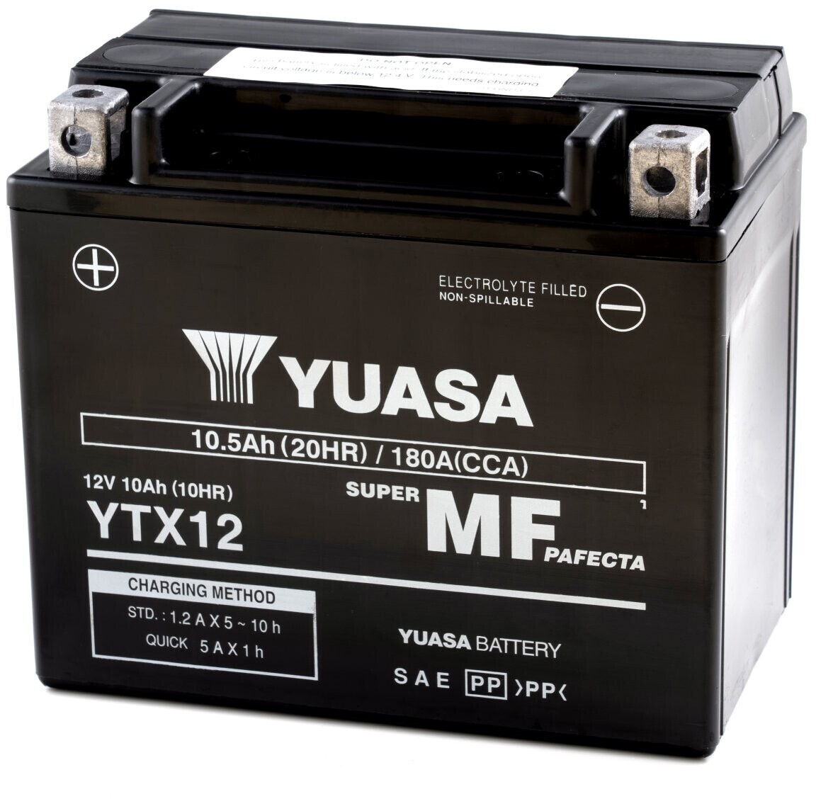 Yuasa YTX12 12V 10Ah 180A ab 48,64 €