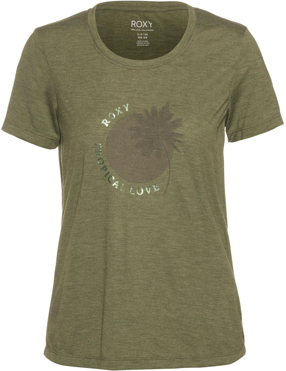 Roxy Chasing the Wave Top Women (ERJZT05474) loden green