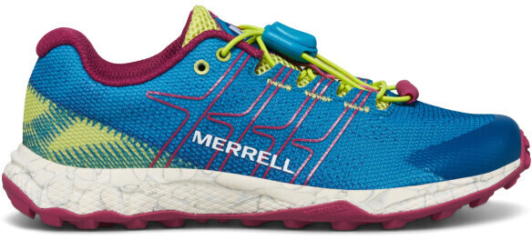 Merrell Kid's Moab Flight Low A/C teal/lime/fuchsia