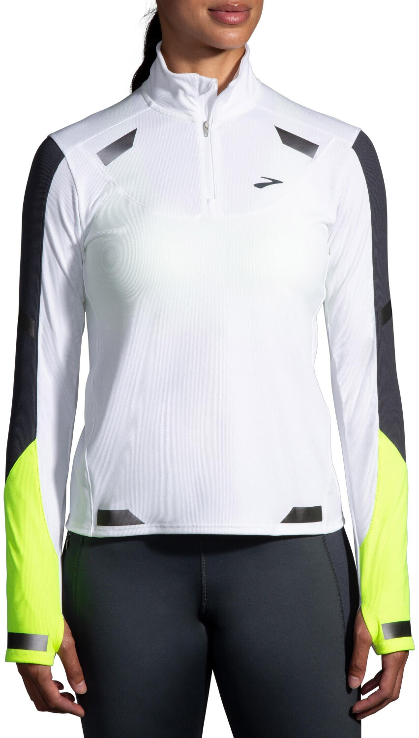 Brooks Run Visible Women's Shirt (221564134) white/asphalt/nightlife