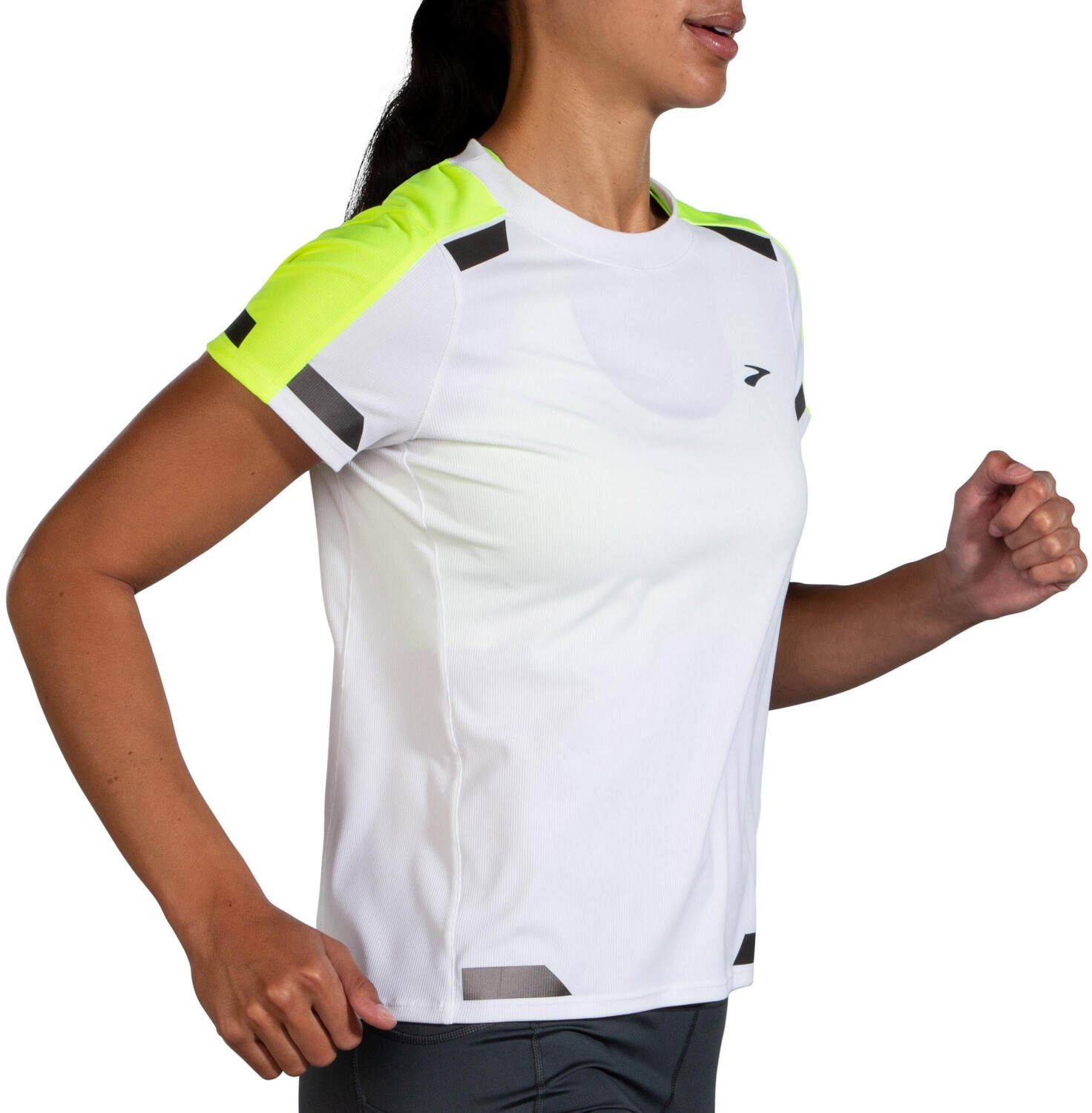 Brooks Run Visible Women's Shirt (221562135) white/nightlife