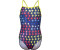Arena Schwimmanzug Girl's Swimsuit Lightdrop Back Allo (005997-750) navy/navy multi