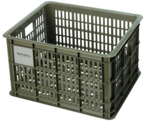 Basil Crate M Front Basket 17.5l green