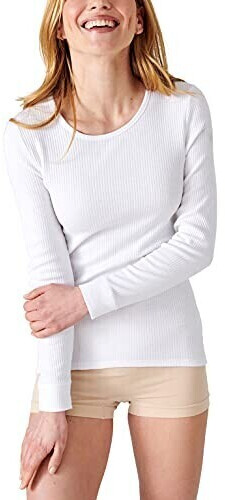 Damart T-shirt femme côte Richelieu col rond Thermolactyl