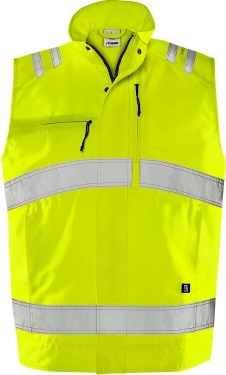 Fristads High Vis Green Weste Kl. 2 5067 GPLU Warnschutz-Gelb