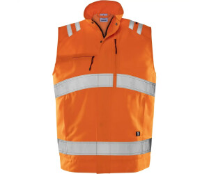 Fristads High Vis Green Weste Kl. 2 5067 GPLU Warnschutz-Orange