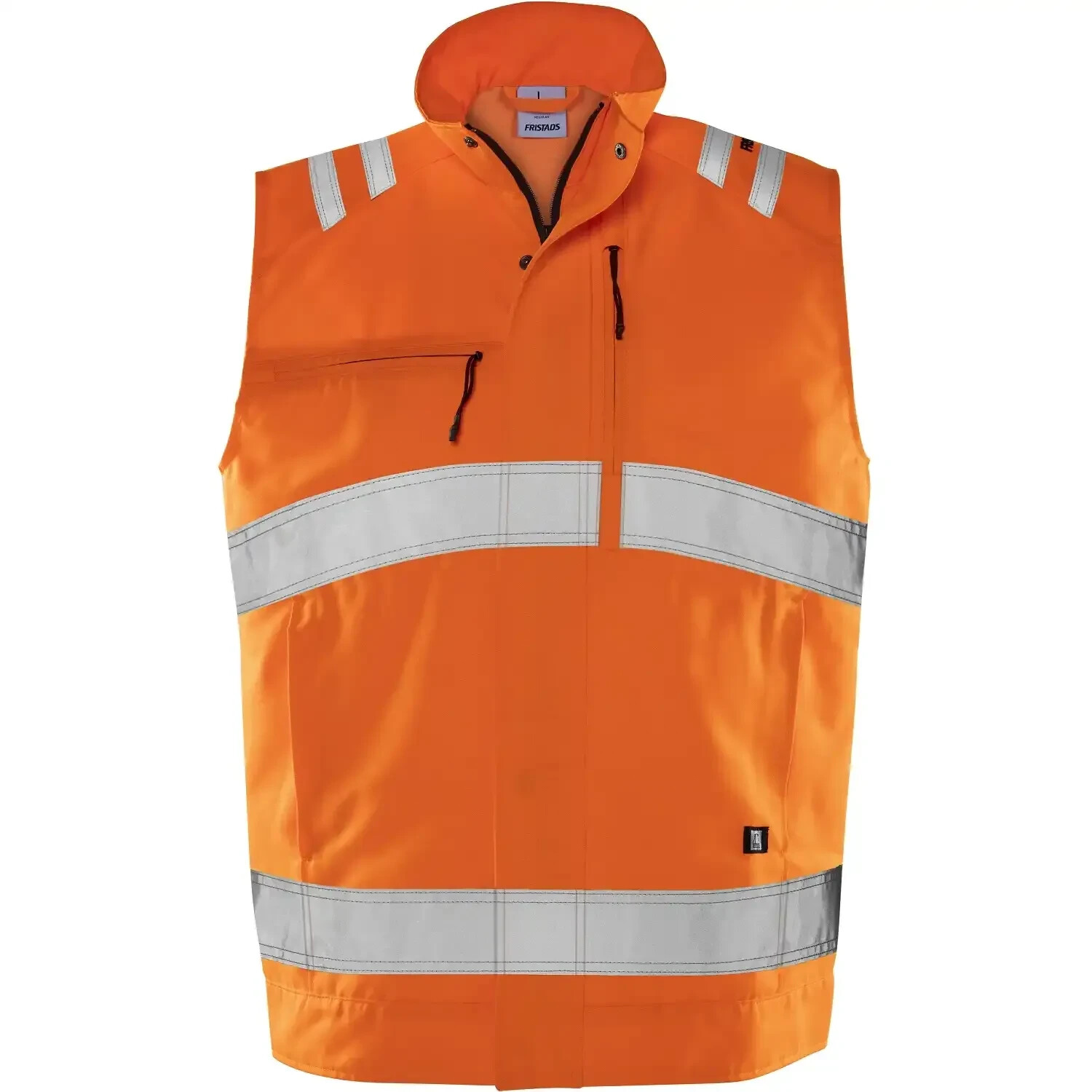 Fristads High Vis Green Weste Kl. 2 5067 GPLU Warnschutz-Orange