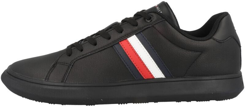 Tommy Hilfiger Corporate Cup Leather Stripes FM0FM04275 black