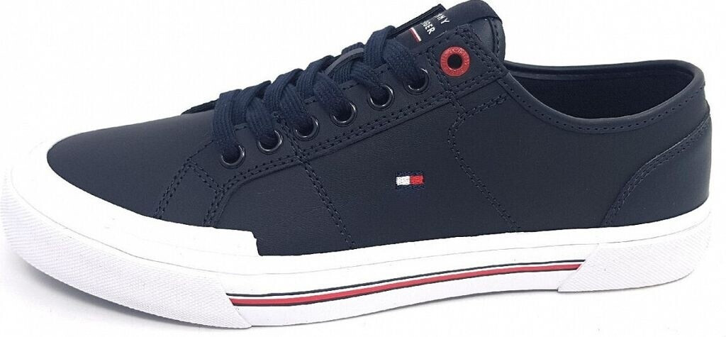 Tommy Hilfiger Core Corporate Vulc Leather FM0FM04561 desert sky