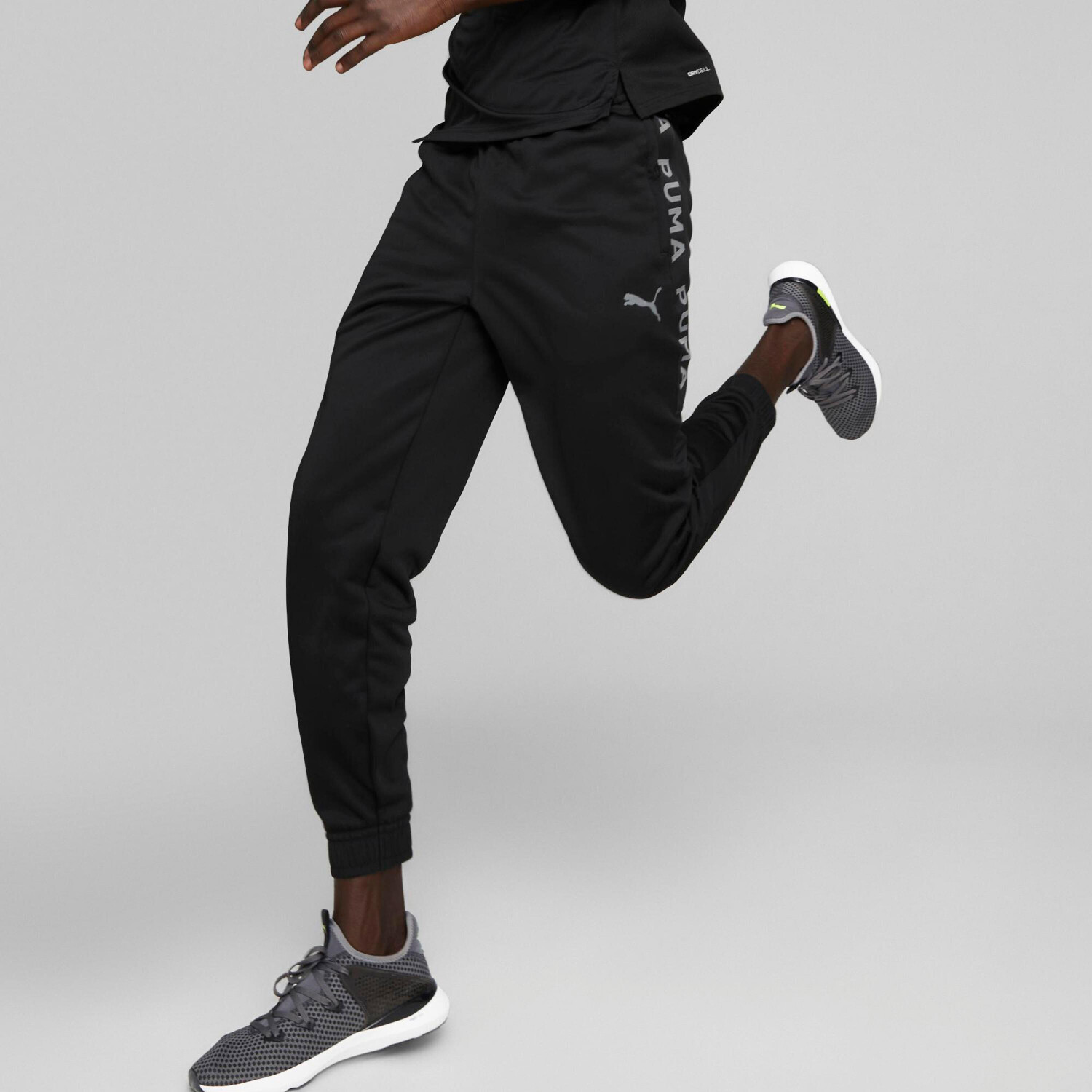 Black puma bottoms on sale
