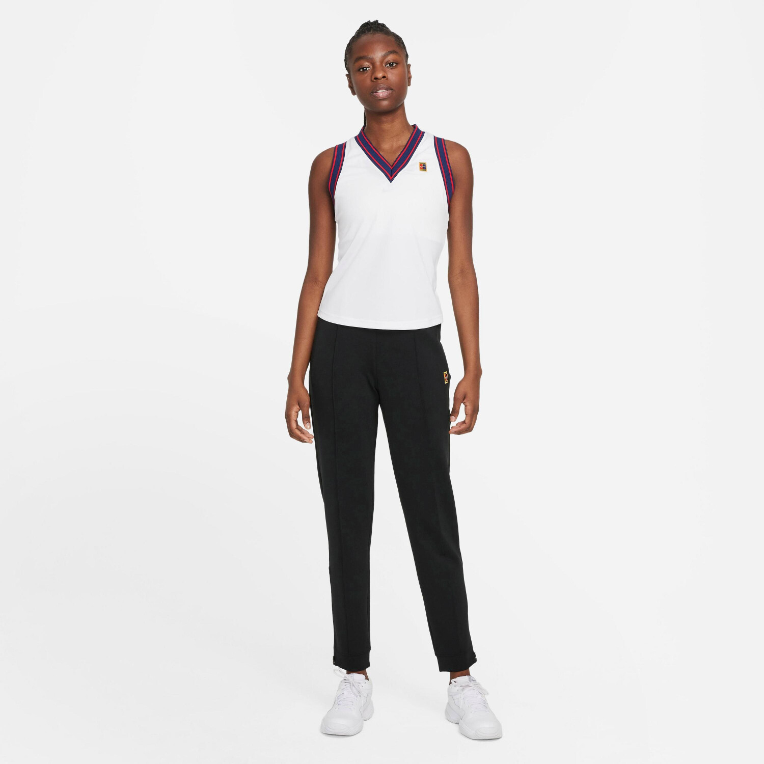 Buy Nike Dri-Fit Court Heritage Training Pants Women White online